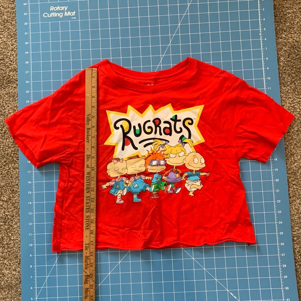 Red Rugrats Crop Top - Picture 4 of 4